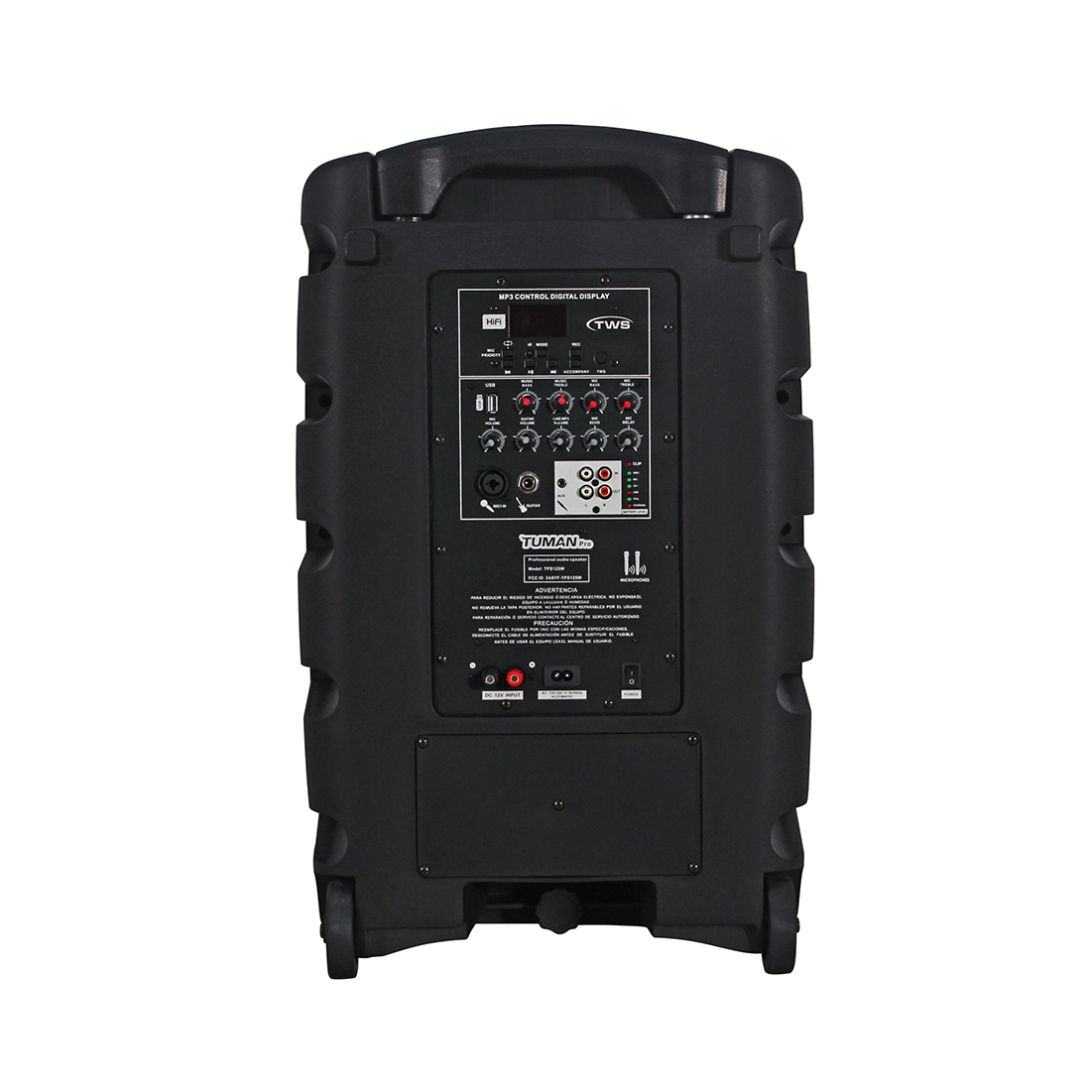 Altavoz portátil para equipaje TPS125W de 15 pulgadas