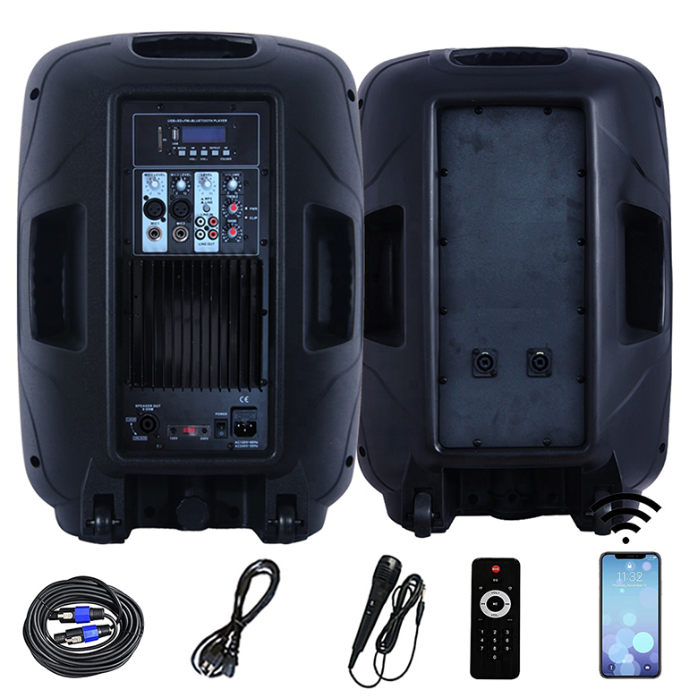 JPS0915DW Sistema de altavoces PA Juegos de karaoke inalámbricos