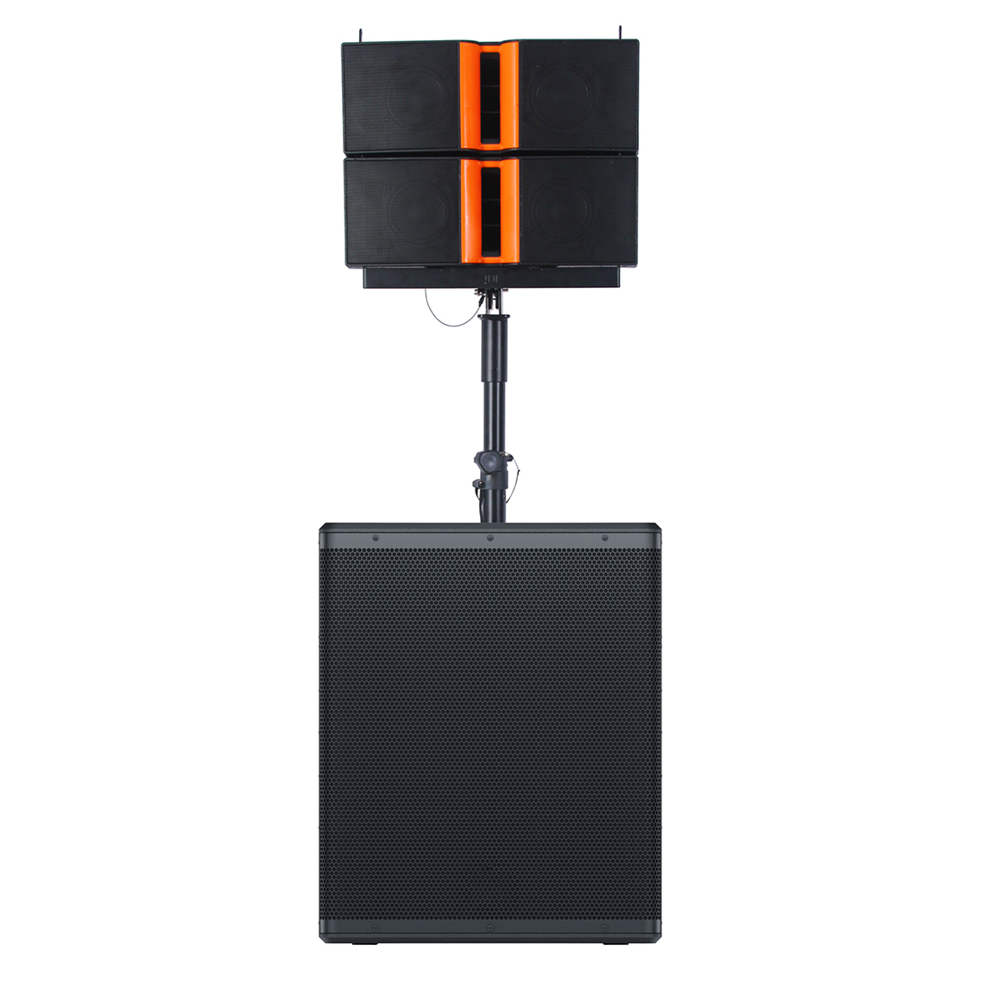 JC118DSP altavoz de matriz de línea de escenario de audio profesional 1.1 de 18 pulgadas