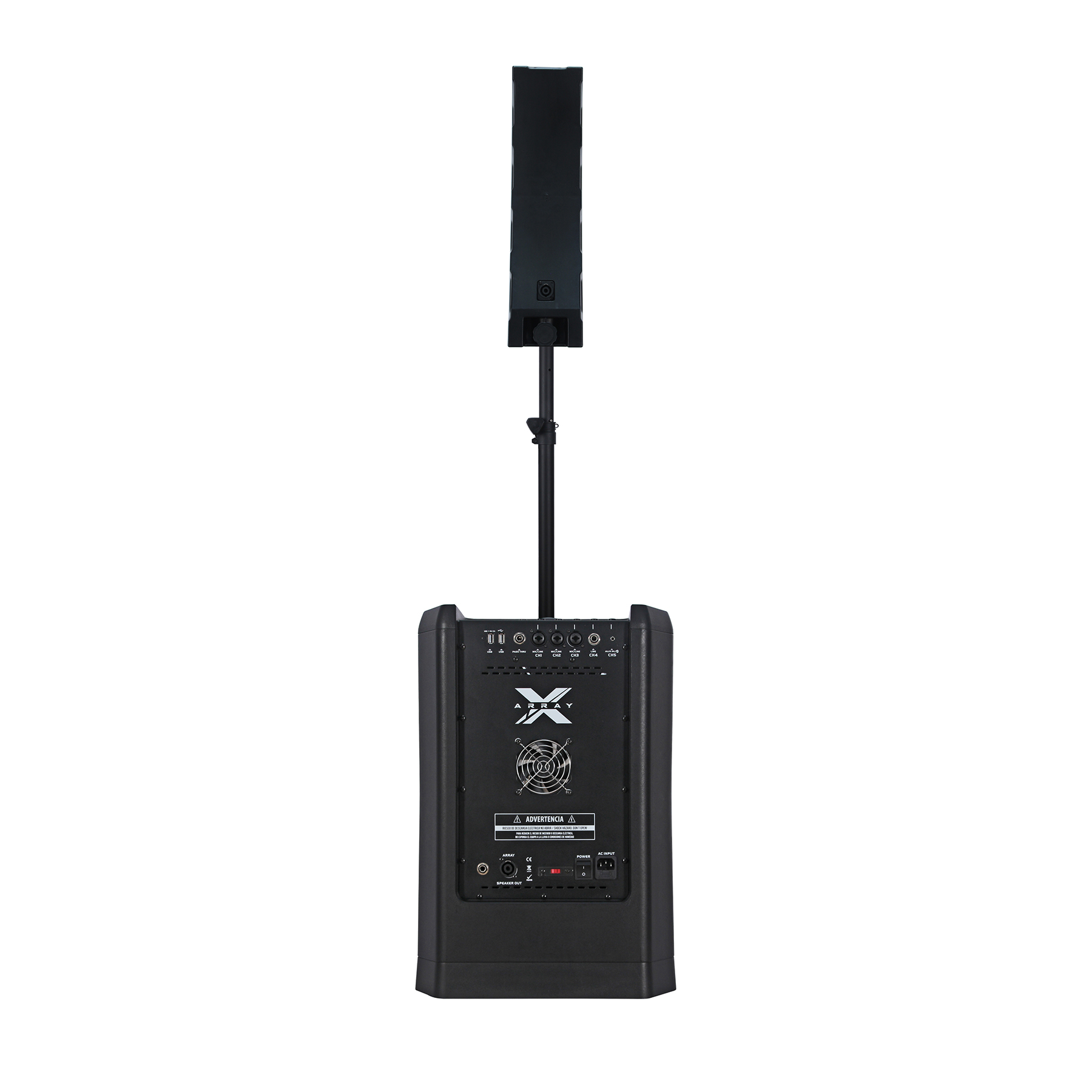 Altavoz de columna activo profesional JP1208DSP 2000W