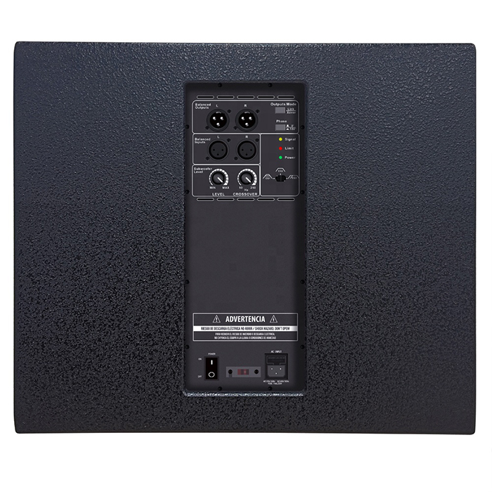 X158A subwoofer activo profesional de madera X158A subwoofer activo profesional de madera