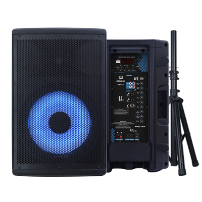 JPS6212MB LED Light 1200W 12 inch subwoofer PA system