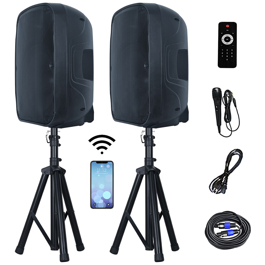 JPS0915DW Sistema de altavoces PA Juegos de karaoke inalámbricos