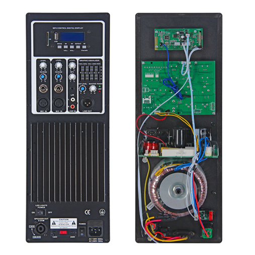 AB330 250W RMS Class AB Active Amplifier Full Range