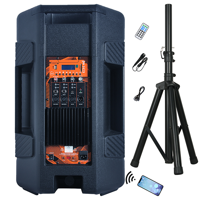 JPS0315BI Set de Karaoke Portátil Altavoces Caja de sonido