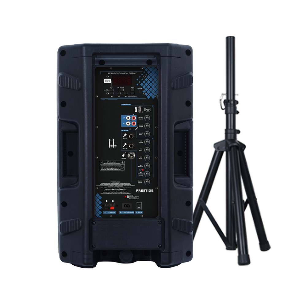 JPS6212MB Luz LED 1200W Sistema PA con subwoofer de 12 pulgadas