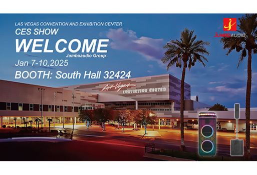JUMBO AUDIO Showcases innnovative audio products at ces 2025 Elevating sound quality for all