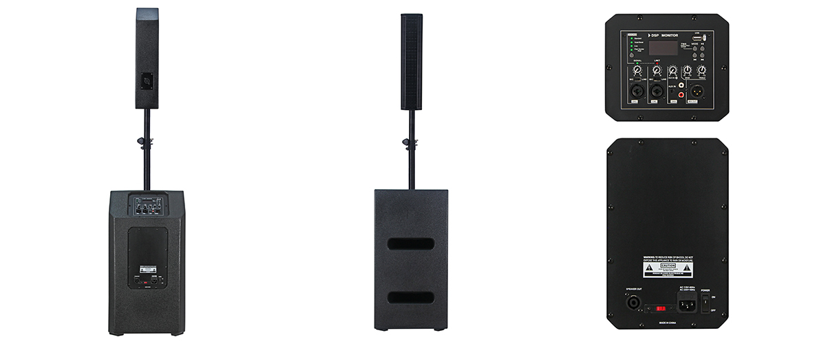 Altavoces de columna activos profesionales JP2012DSP Altavoces de columna activos profesionales JP2012DSP