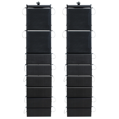 A6625ACOMBO Dual 15" 3000W Powered DJ Set Speaker System