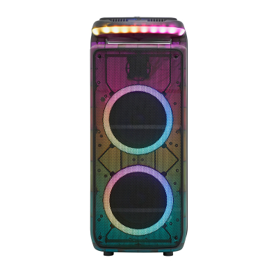 JG818FA DUAL 8 LED Lighting Party Speaker